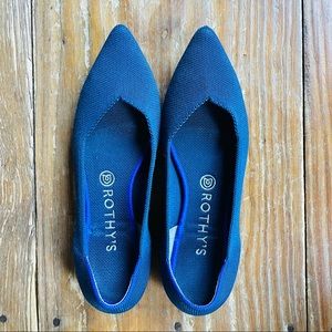 Rothy’s The Point in Poseidon Blue (RETIRED)